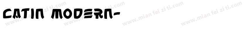 Latin Modern字体转换